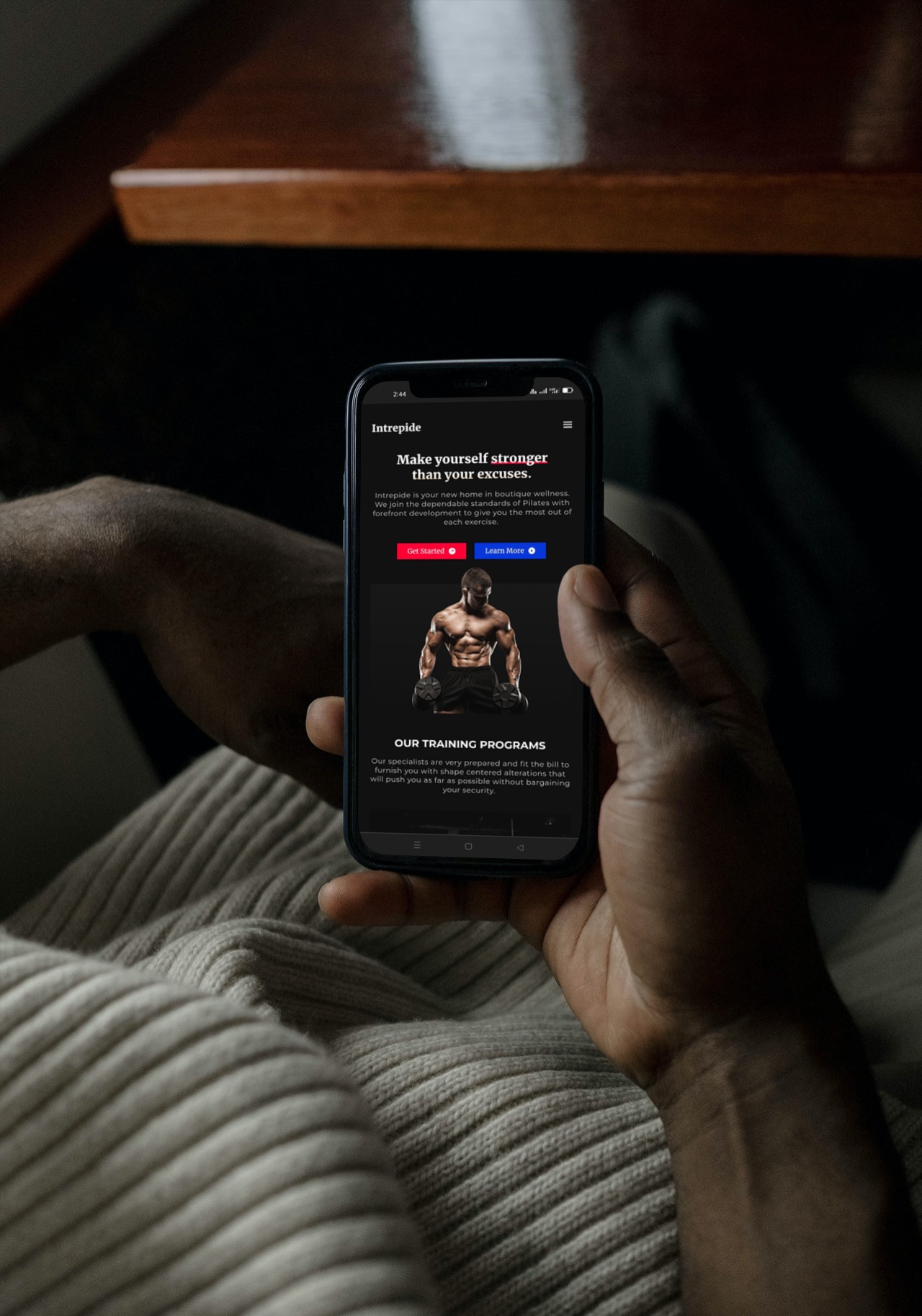 Gym Fitness Website